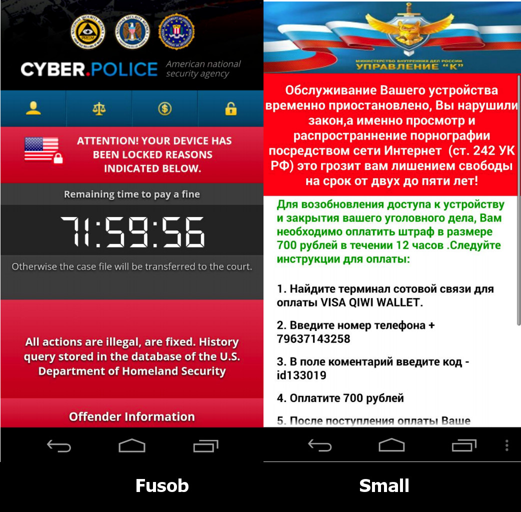Come proteggersi da Ransomware mobile Threats and protection