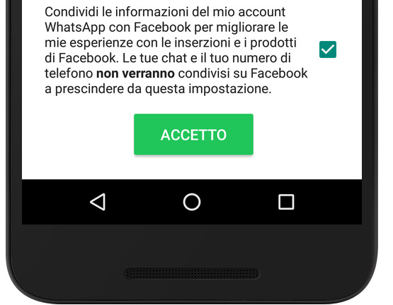 Privacy su WhatsApp evitare che vengano condivisi con Facebook