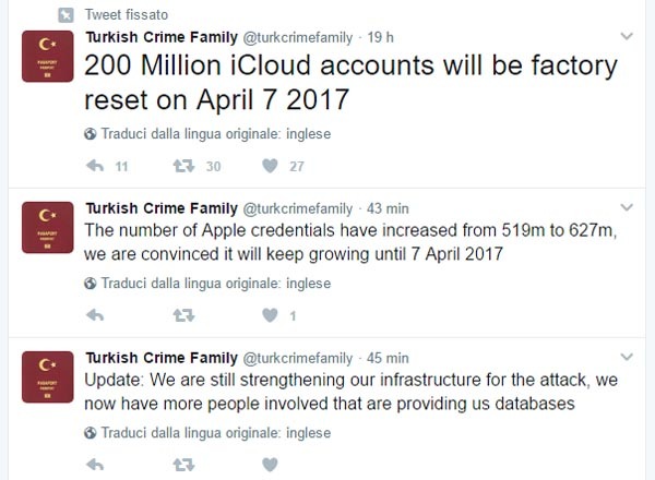 Hack iCloud, Apple, Turkish Crime Family,